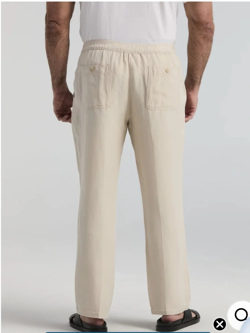 Cubavera Linen-Blend Chinos